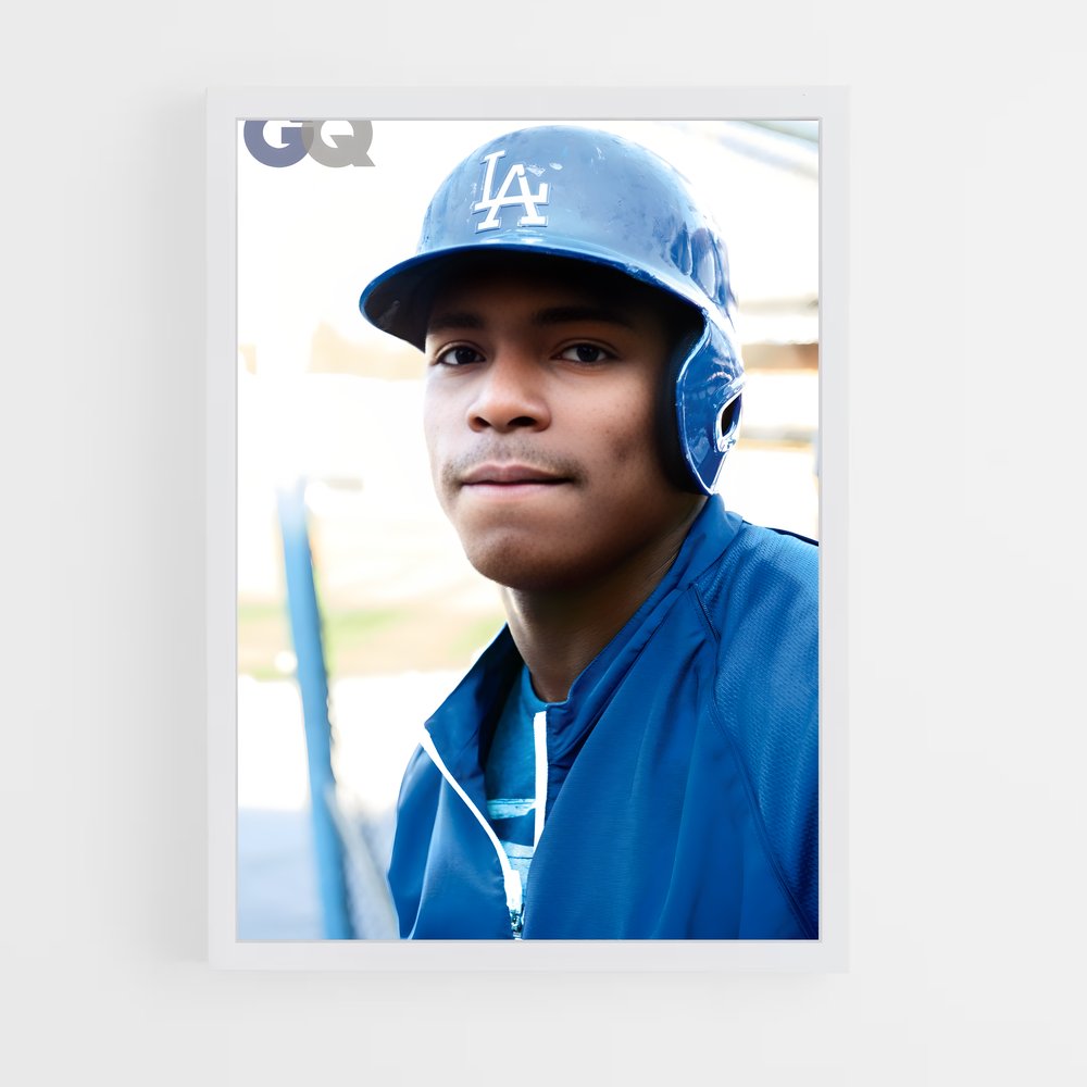 Poster Swing de Yasiel – affiche Baseball (vue 3)
